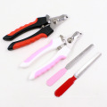 Clipper à ongles pour animaux de compagnie Professionnel Clipter Cutter Set Clippers en acier inoxydable Clippers